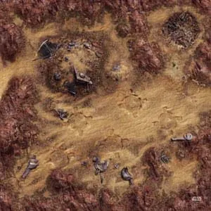 Star Wars™: Legion - Desert Junkyard Gamemat