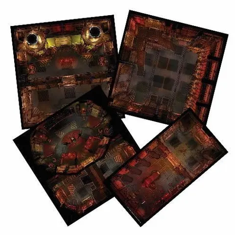 Star Trek Adventures RPG: The Next Generation Klingon Tiles