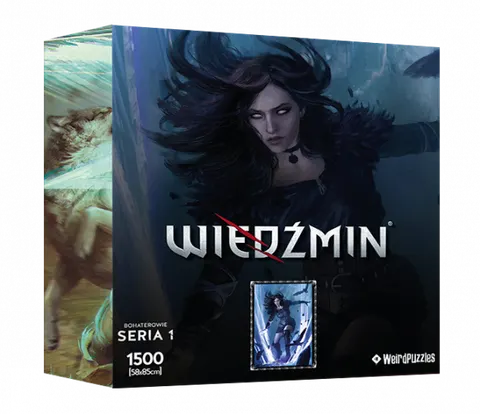 Wiedźmin: Puzzle Bohaterowie Wiedźmina - YENNEFER (seria I)