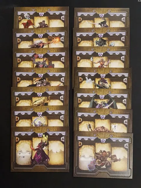 Sword & Sorcery: Set of Enhanced Season 1 Deluxe Hero Sheets