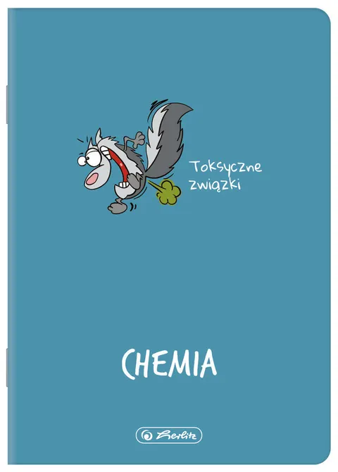 Zeszyt A5/60k kratka Chemia oprawa PP A 5 400198102