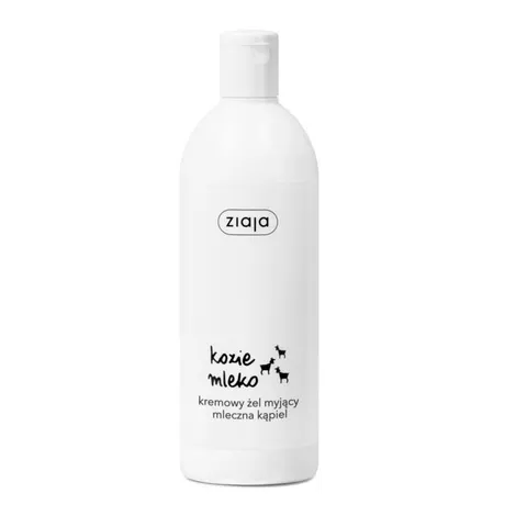 ZIAJA Kremowe Mydło Pod Prysznic Kozie Mleko, 500ml