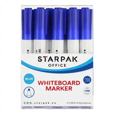 Marker suchościeralny okrągły niebieski A 12 STARPAK 524568