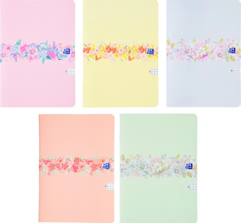 Zeszyt A4/60k kratka Flowers Oxford A 5 HAMELIN 400181451