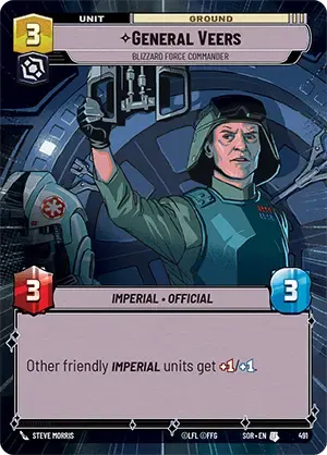 General Veers - Blizzard Force Commander (hyperspace)