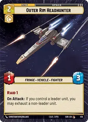 Outer Rim Headhunter (foil-hyperspace)