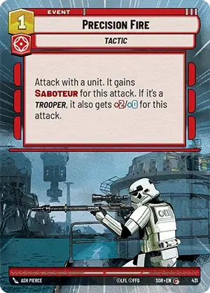 Precision Fire (foil-hyperspace)
