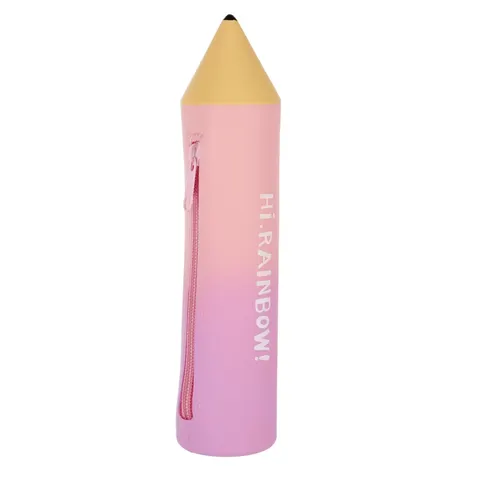 Piórnik silikon 1zamek ołówek violet STARPAK 510979