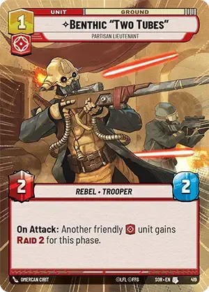 Benthic "Two Tubes" - Partisan Lieutenant (hyperspace)