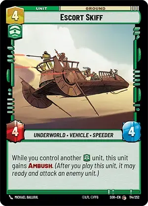 Escort Skiff (foil)
