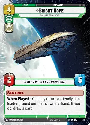 Bright Hope - The Last Transport (hyperspace)