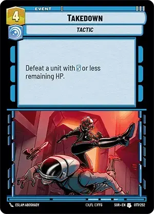 Takedown (foil)