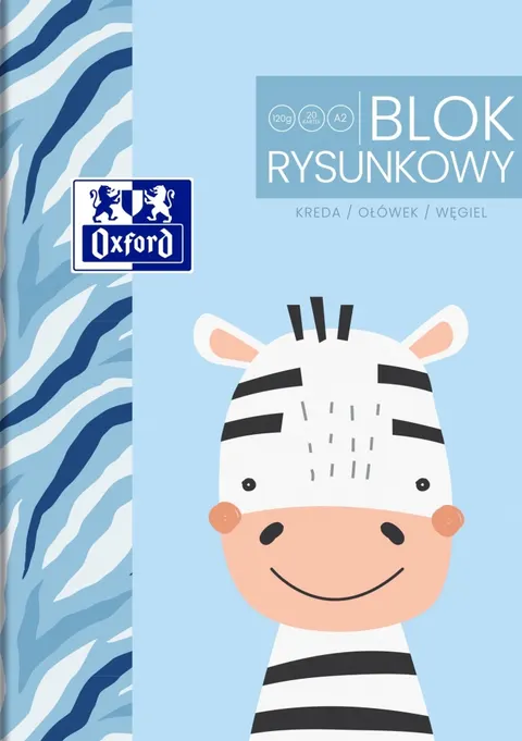 Blok rysunkowy A2/20k biały Kids Oxford A 5 HAMELIN 400170352
