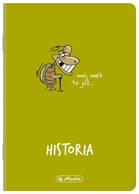 Zeszyt A5/60k kratka Historia oprawa PP A 5 HERLITZ 400197978