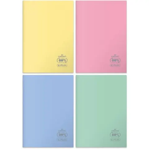 Zeszyt A5/60k linia oprawa PP pastel A 5 HERLITZ 400198107