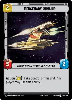 Mercenary Gunship - Foil