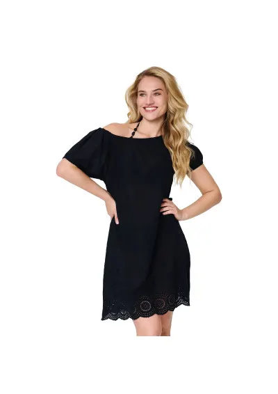 LingaDore - Tunika plażowa Black 8226 czarny M