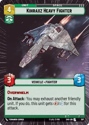 Kihraxz Heavy Fighter - Hyperspace