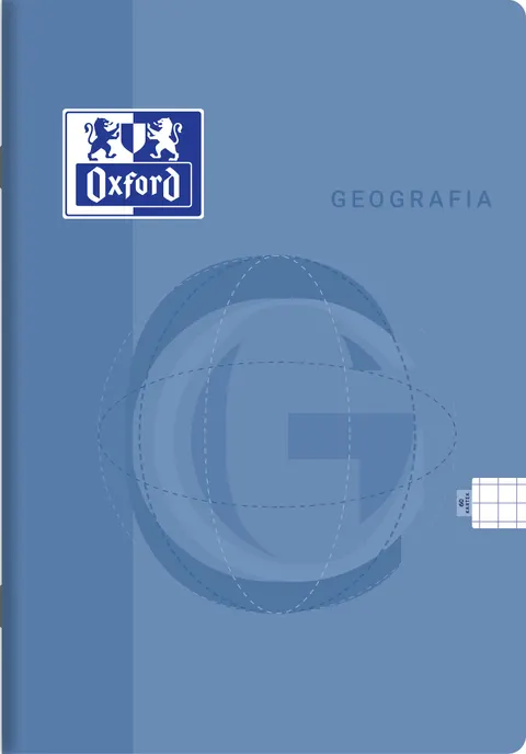 Zeszyt A5 60k kratka 90g GEOGRAFIA 400175638 OXFORD