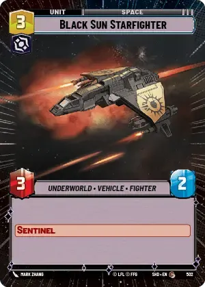 Black Sun Starfighter - FOIL - HYPERSPACE