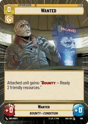 Wanted - FOIL - HYPERSPACE