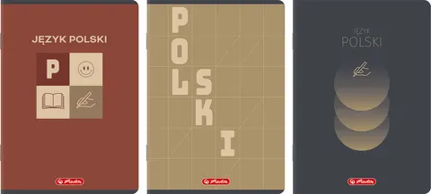Zeszyt A4/60k linia J. Polski mix3 wzory A 5 HERLITZ 400206365