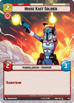 House Kast Soldier - FOIL - HYPERSPACE