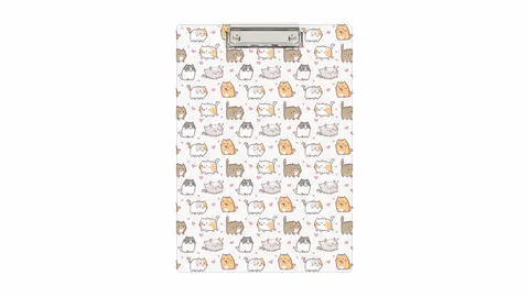 Clipboard A4 PVC Kittens BIURFOL KHN-01-35