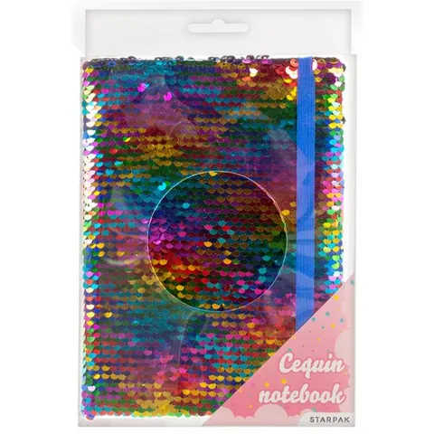 Notes A5 z cekinami STARPAK 382251