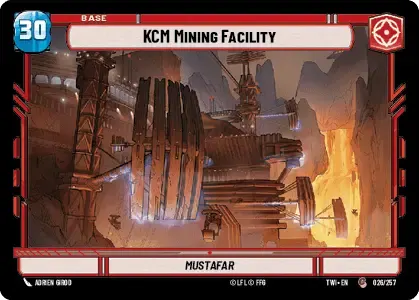 KCM Mining Facility - Star Wars: Unlimited - Twilight of the Republic