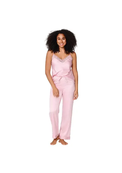 LingaDore - Piżama Rose 8303SET różowy S Różowy