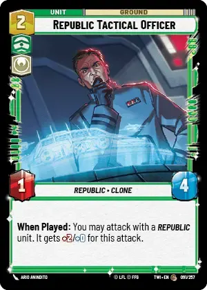 Republic Tactical Officer - FOIL