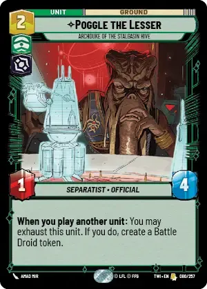 Poggle the Lesser - FOIL