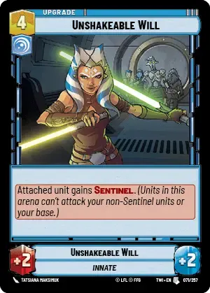 Unshakeable Will - FOIL