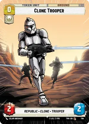 Token / Clone Trooper - HYPERSPACE