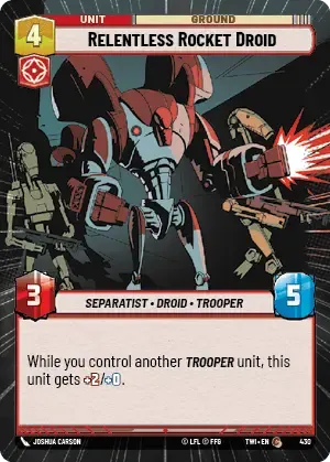 Relentless Rocket Droid - HYPERSPACE