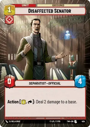 Disaffected Senator - HYPERSPACE