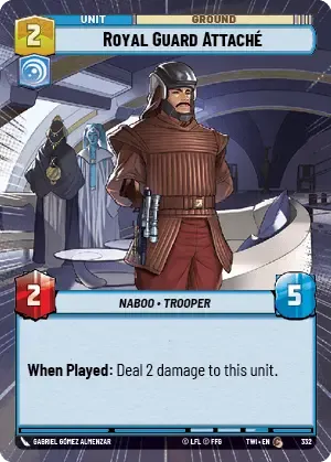 Royal Guard Attaché - HYPERSPACE