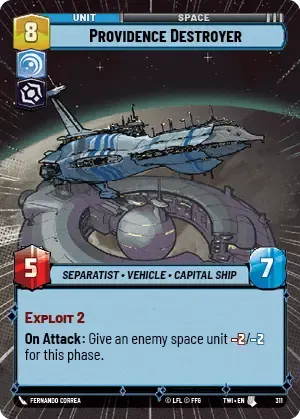 Providence Destroyer - HYPERSPACE