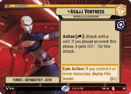 Asajj Ventress - HYPERSPACE