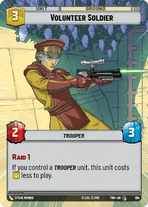 Volunteer Soldier - HYPERSPACE-FOIL