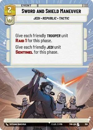 Sword and Shield Maneuver - HYPERSPACE-FOIL