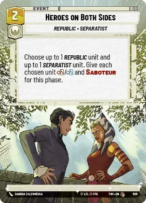 Heroes on Both Sides - HYPERSPACE-FOIL