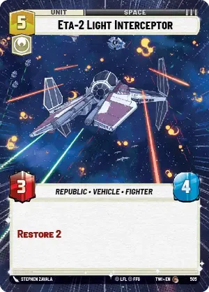 Eta-2 Light Interceptor - HYPERSPACE-FOIL