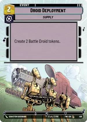 Droid Deployment - HYPERSPACE-FOIL