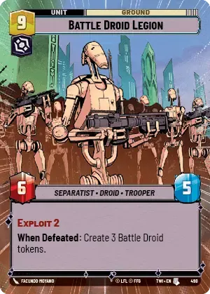 Battle Droid Legion - HYPERSPACE-FOIL