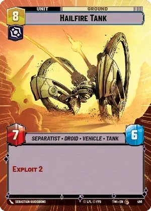 Hailfire Tank - HYPERSPACE-FOIL