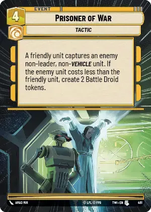 Prisoner of War - HYPERSPACE-FOIL