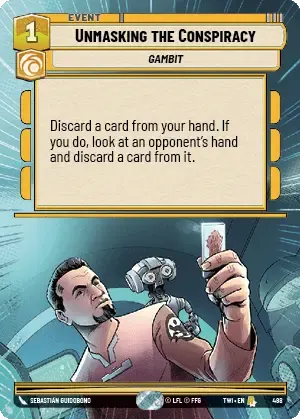 Unmasking the Conspiracy - HYPERSPACE-FOIL
