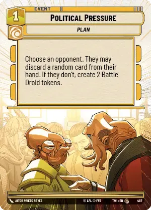 Political Pressure - HYPERSPACE-FOIL